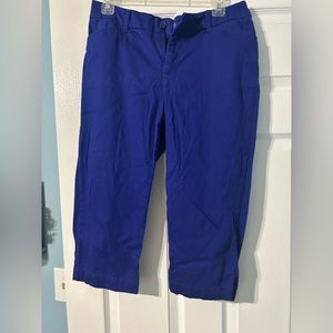 Royal Blue Capris!